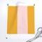 Pink Bold Stripe Yellow Coastal Beach Citrus Lemon Candy Large Scale Custom Removable Wallpaper by Spoonflower Peel & Stick Wallpaper 2FT Wide